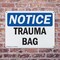 Signmission Trauma Bag, 10 in W x Rectangle, Plastic OS-2PACK-NS-P-710-L-18727 - alternate 3